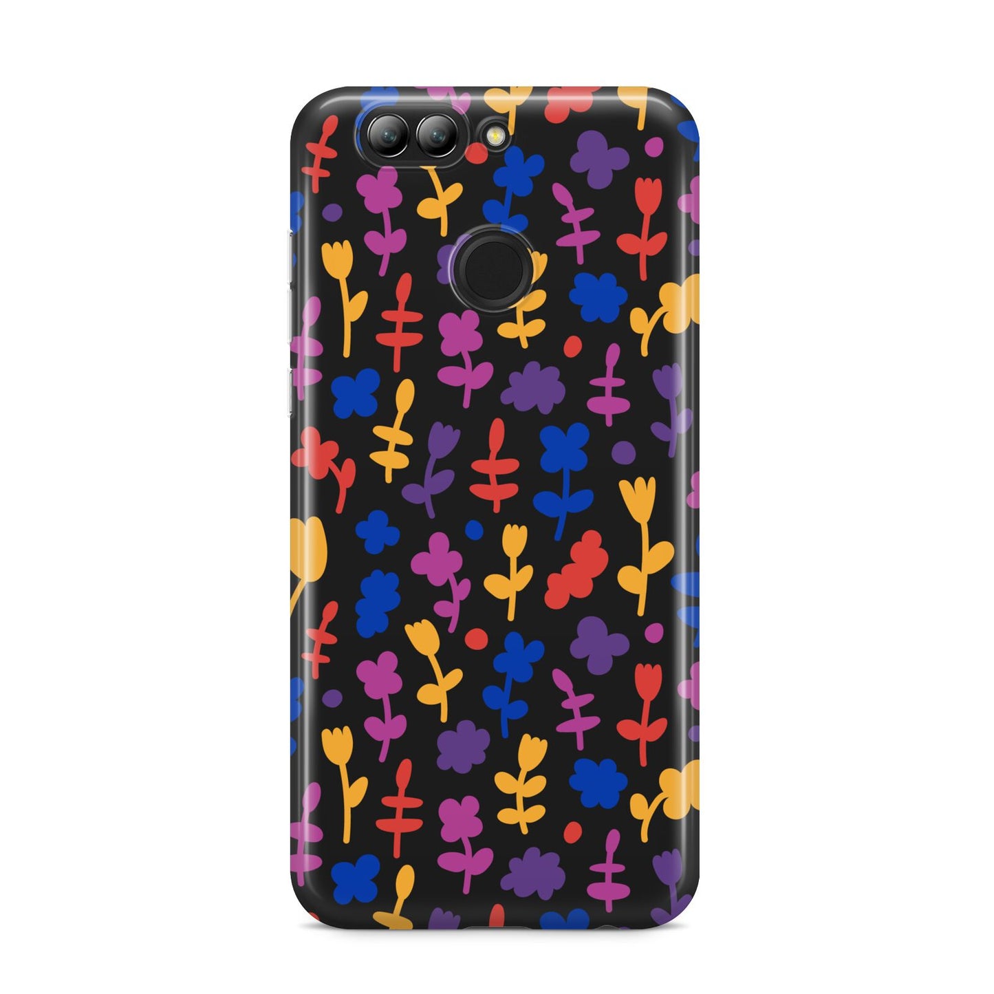 Abstract Floral Huawei Nova 2s Phone Case