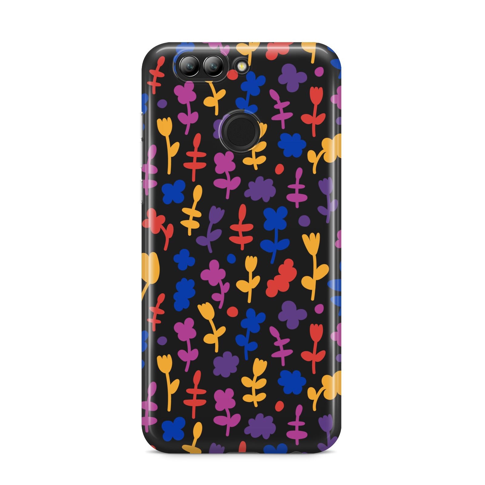 Abstract Floral Huawei Nova 2s Phone Case