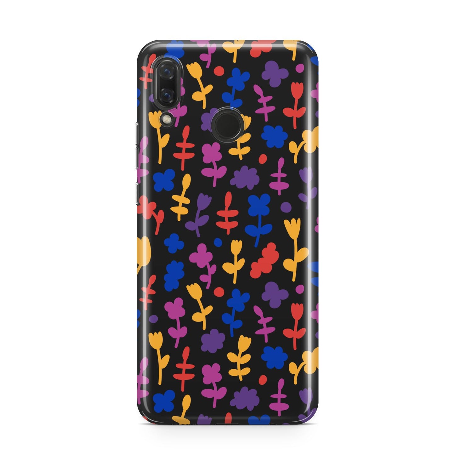 Abstract Floral Huawei Nova 3 Phone Case