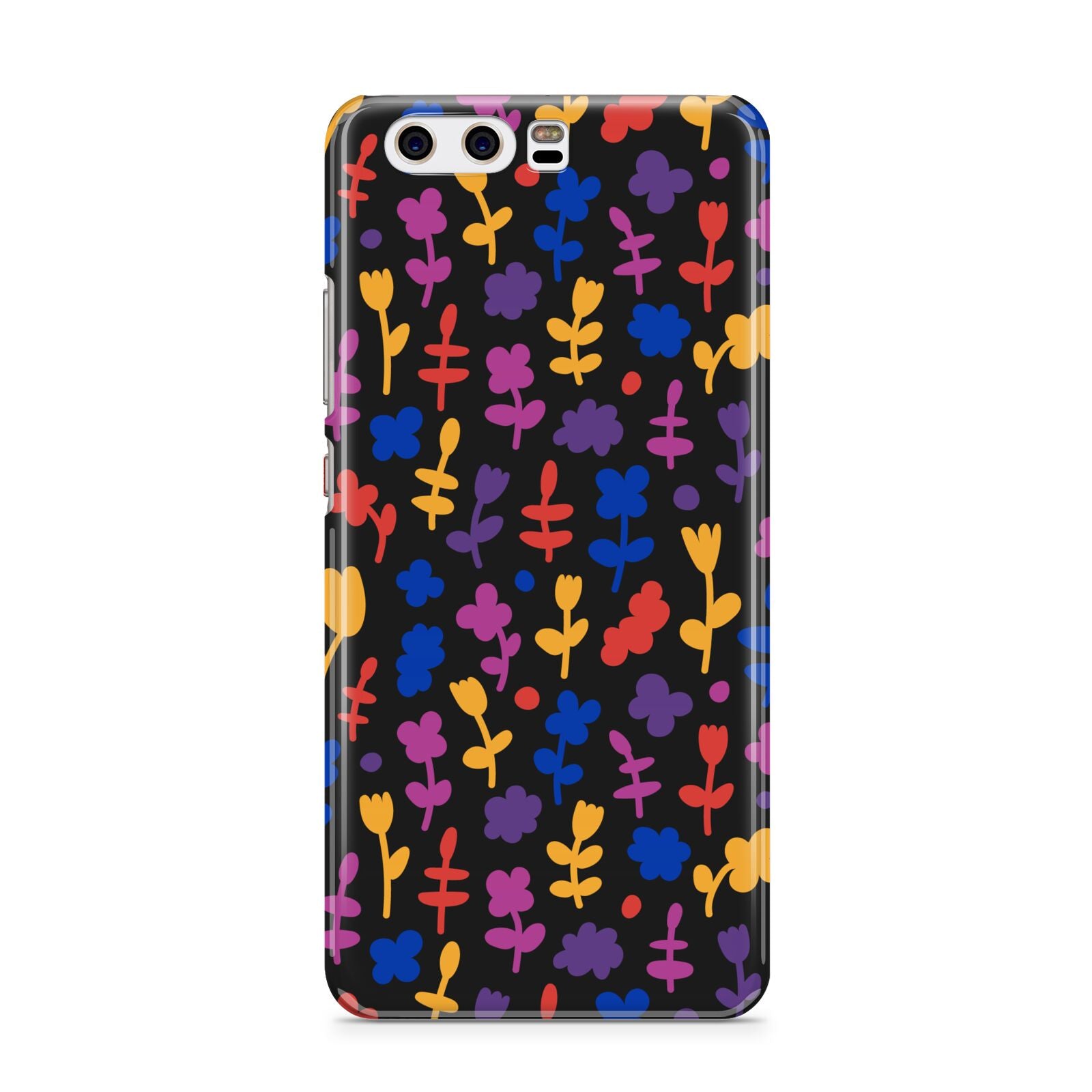 Abstract Floral Huawei P10 Phone Case