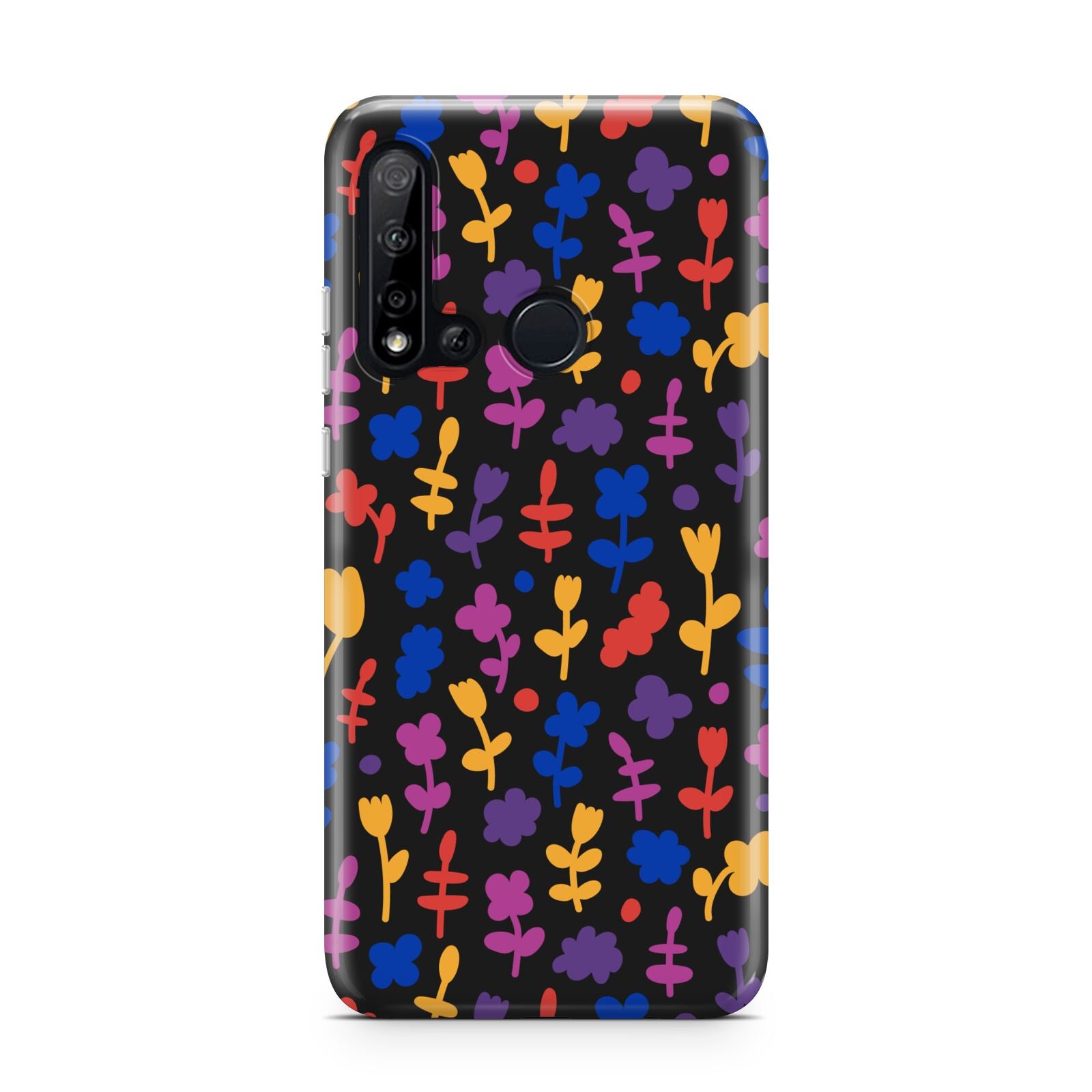 Abstract Floral Huawei P20 Lite 5G Phone Case