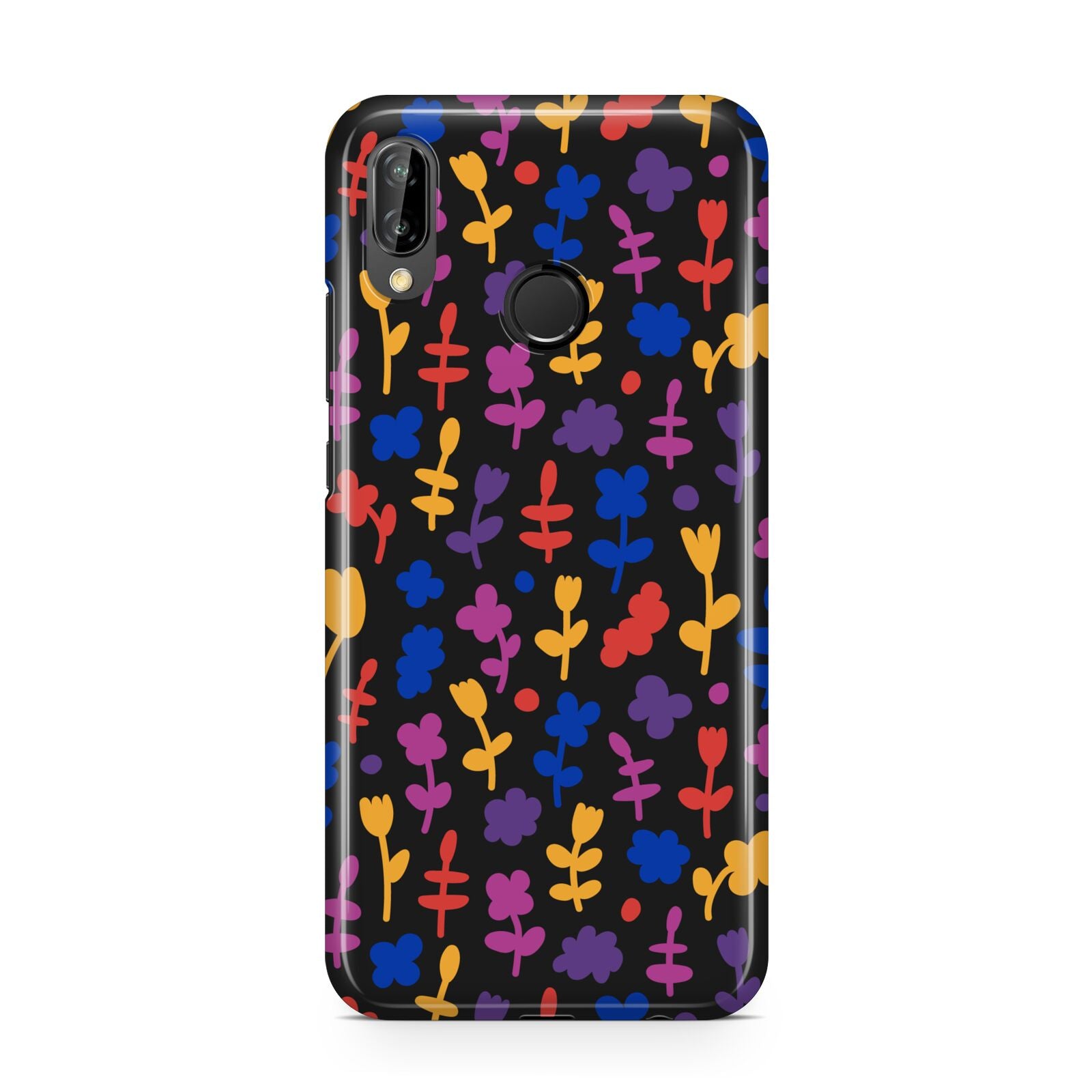 Abstract Floral Huawei P20 Lite Phone Case