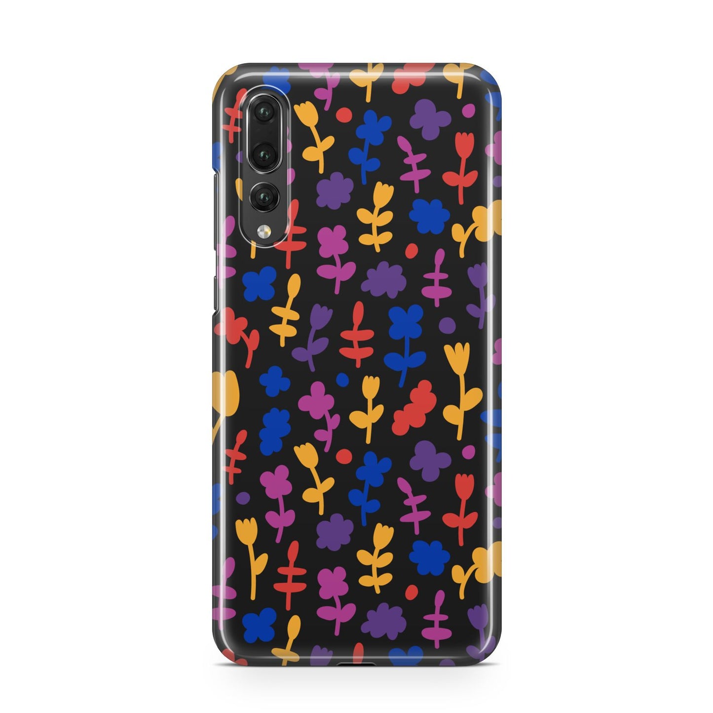 Abstract Floral Huawei P20 Pro Phone Case