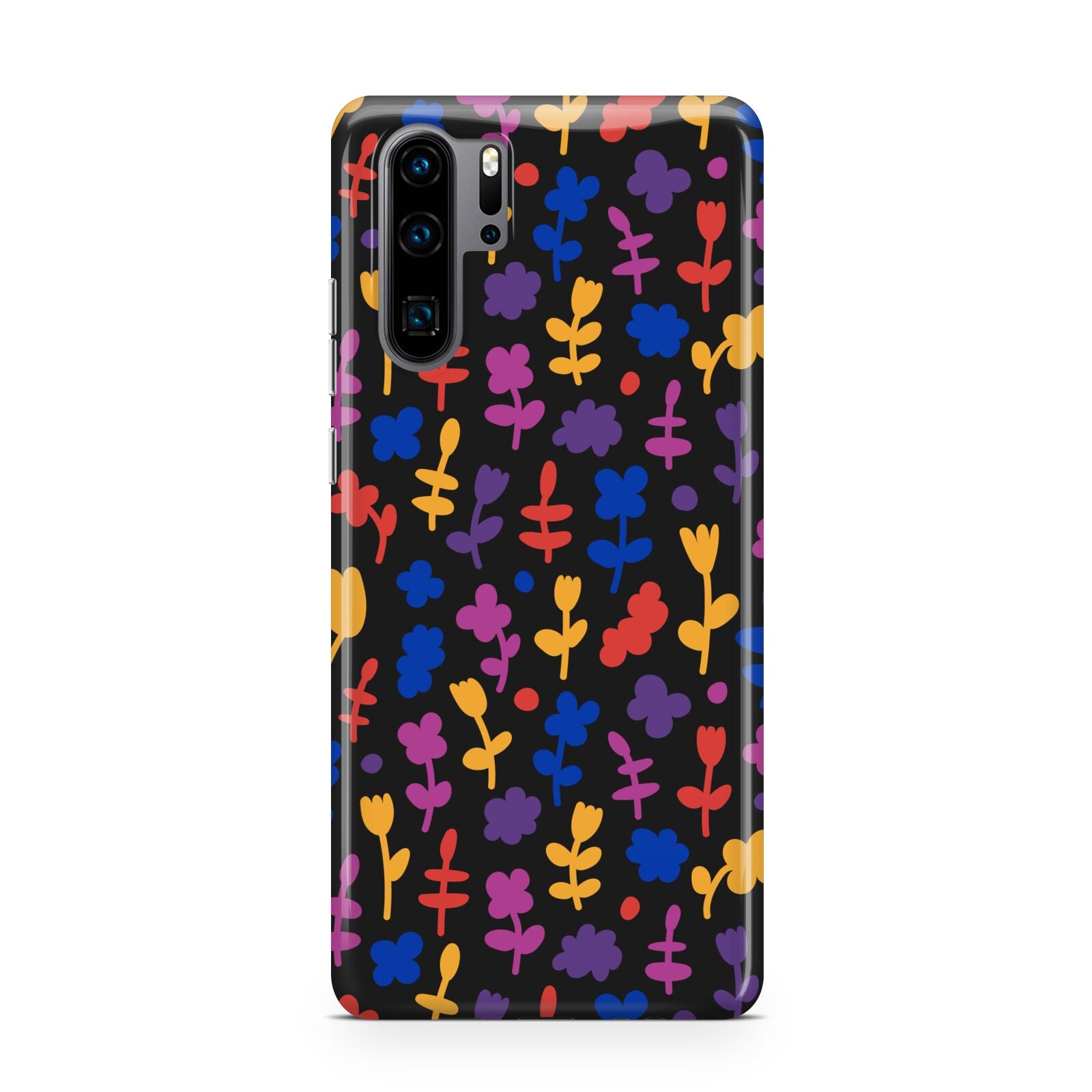Abstract Floral Huawei P30 Pro Phone Case
