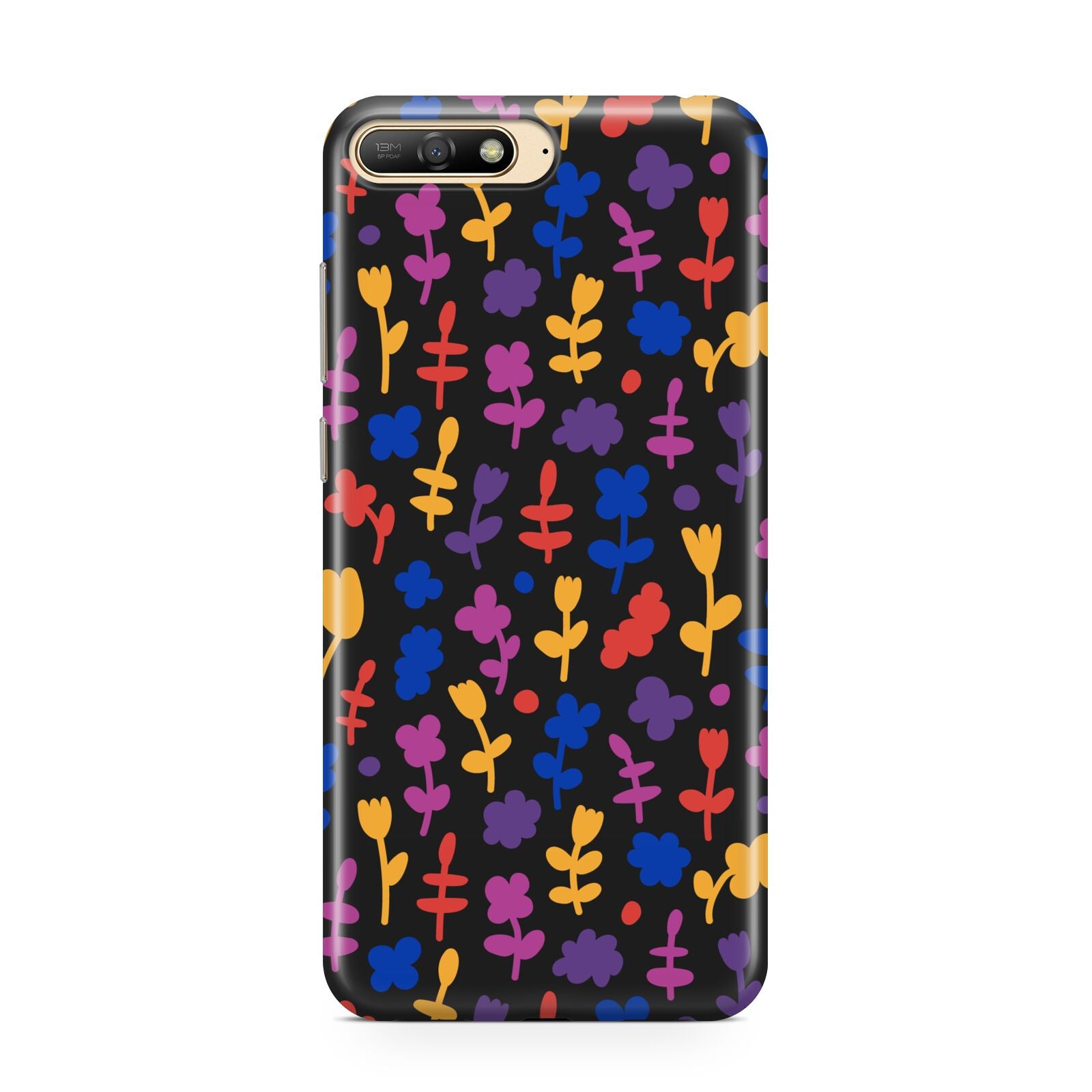 Abstract Floral Huawei Y6 2018