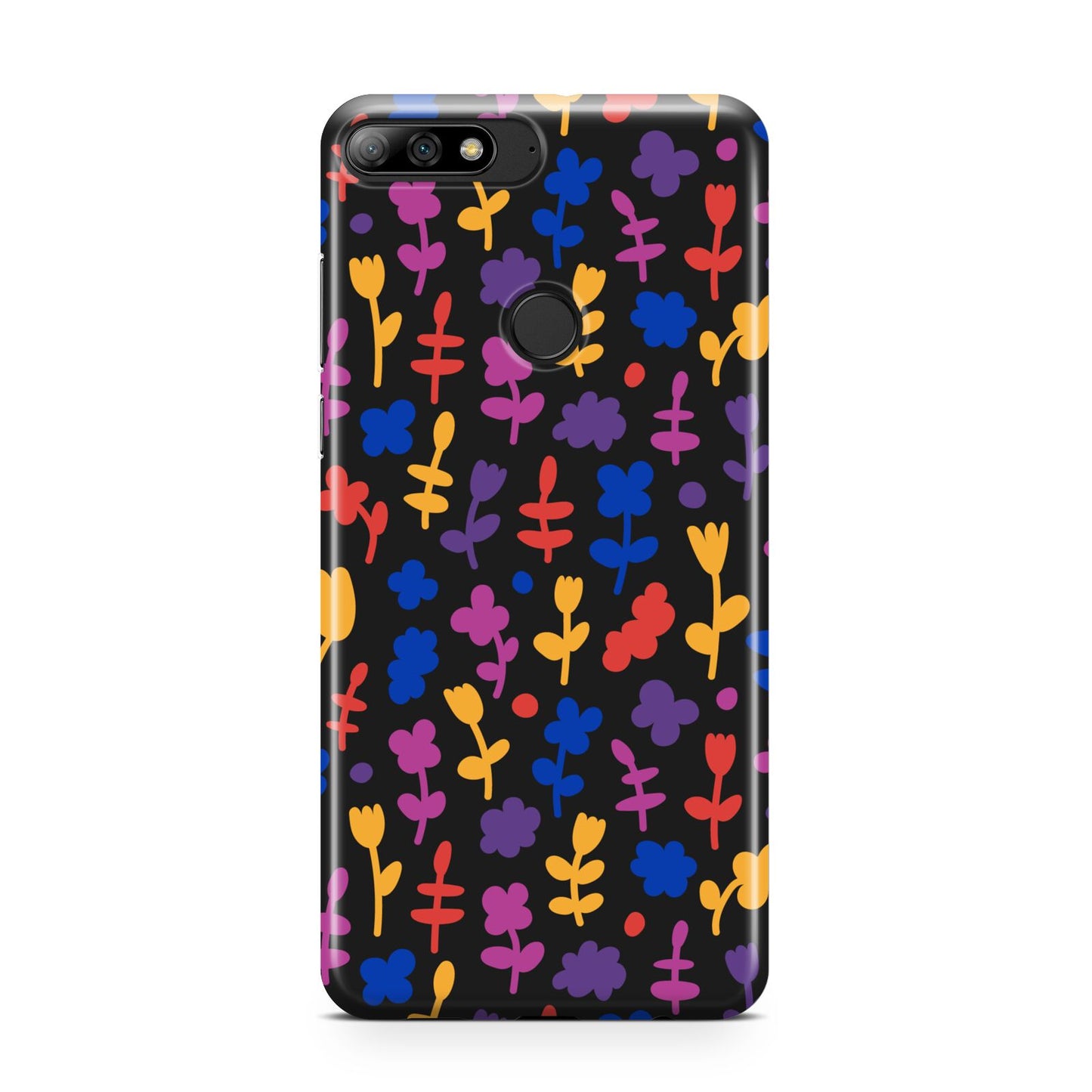 Abstract Floral Huawei Y7 2018