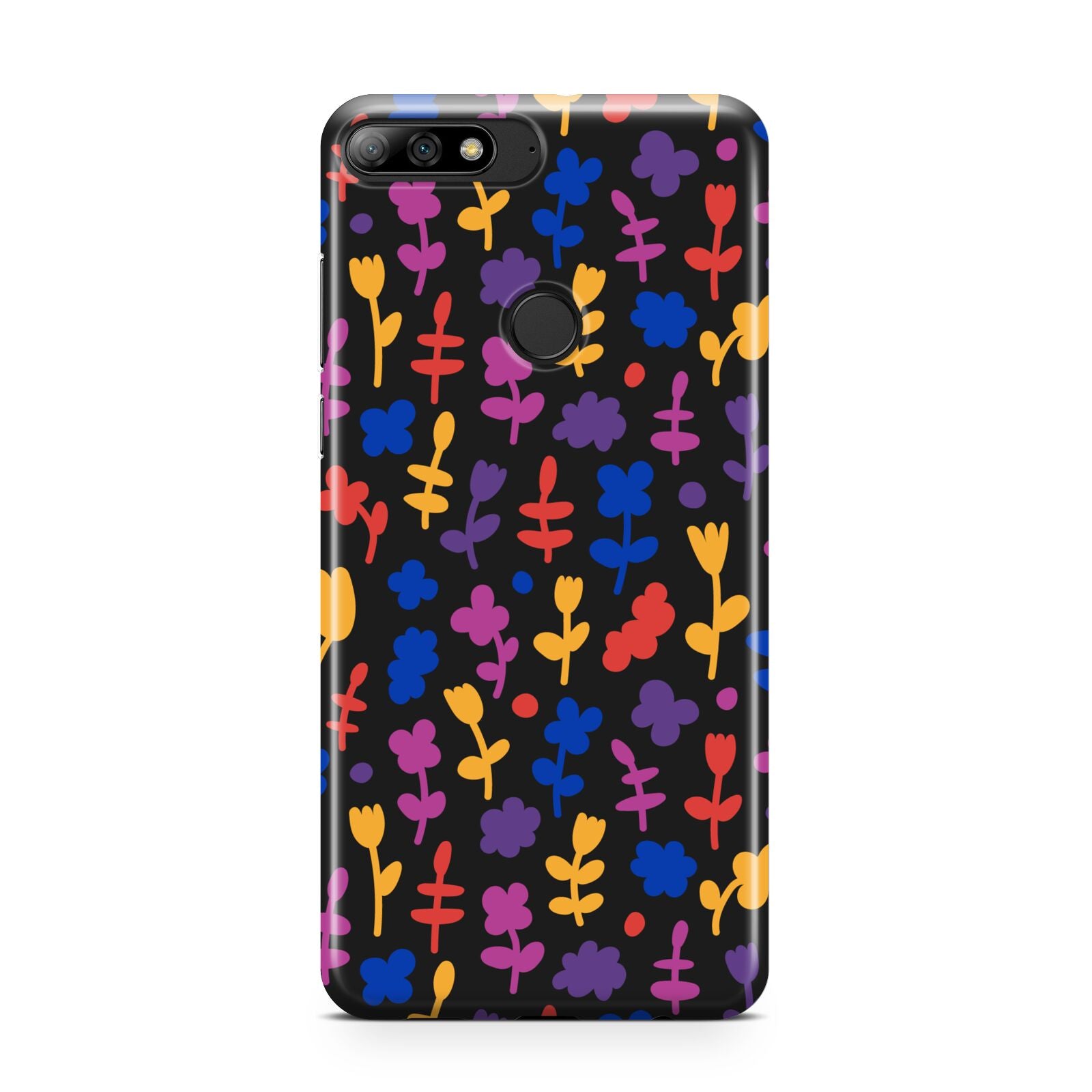 Abstract Floral Huawei Y7 2018