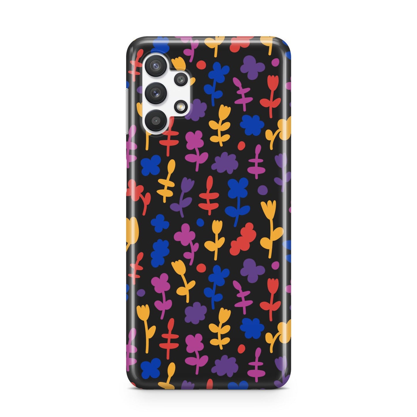 Abstract Floral Samsung A32 5G Case
