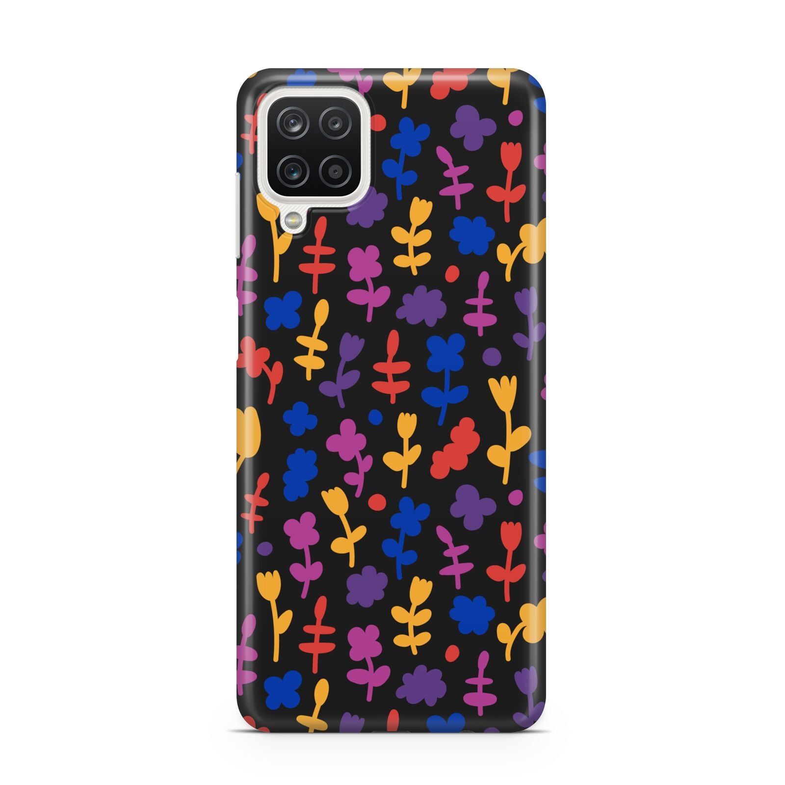 Abstract Floral Samsung M12 Case