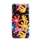 Abstract Flowers Apple iPhone XS 3D Snap Case