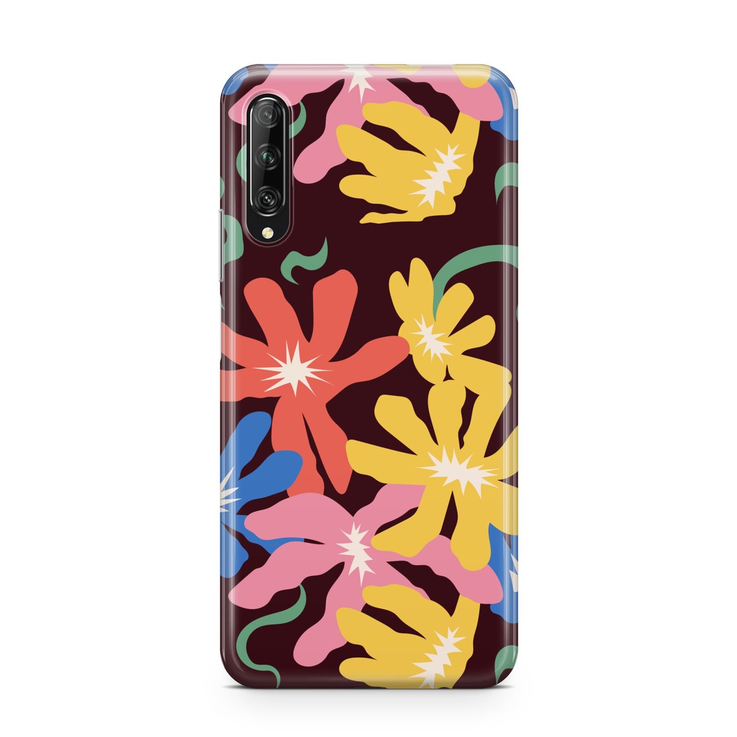 Abstract Flowers Huawei P Smart Pro 2019