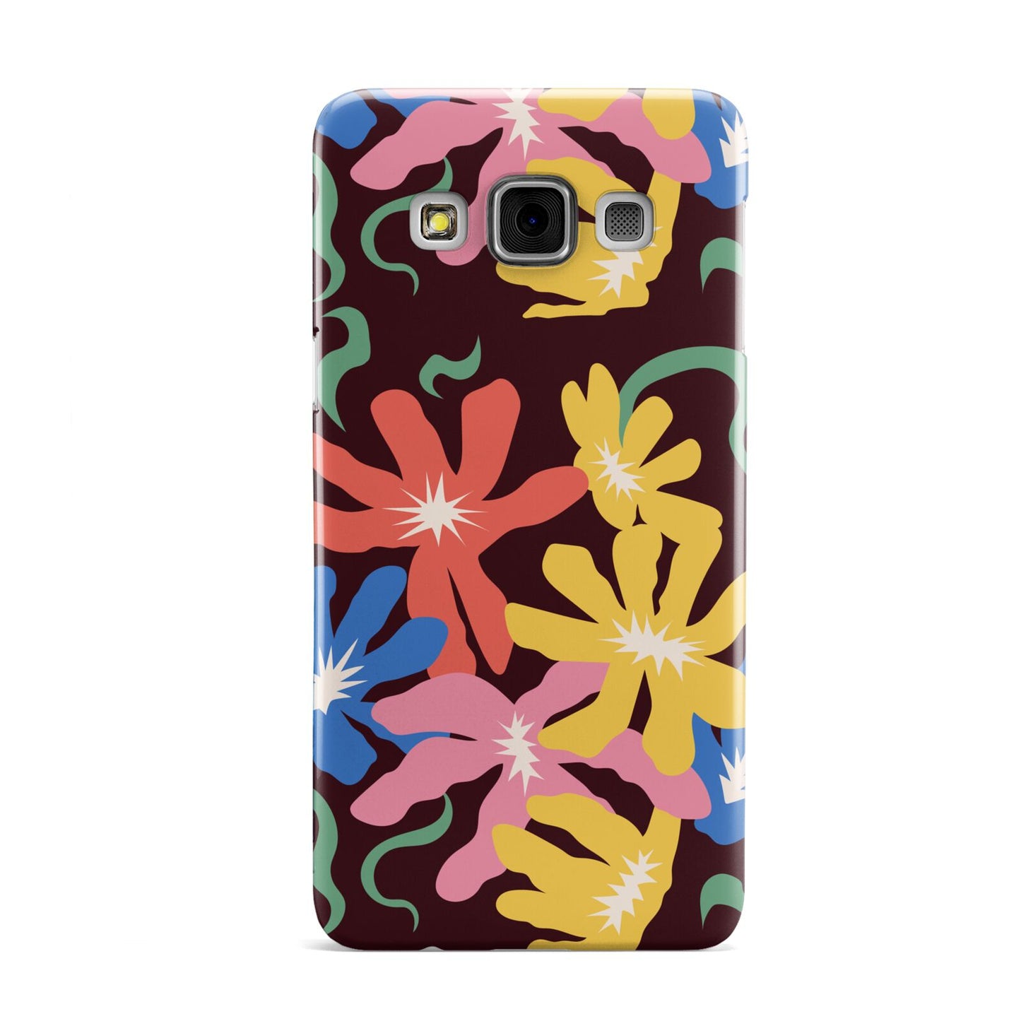 Abstract Flowers Samsung Galaxy A3 Case