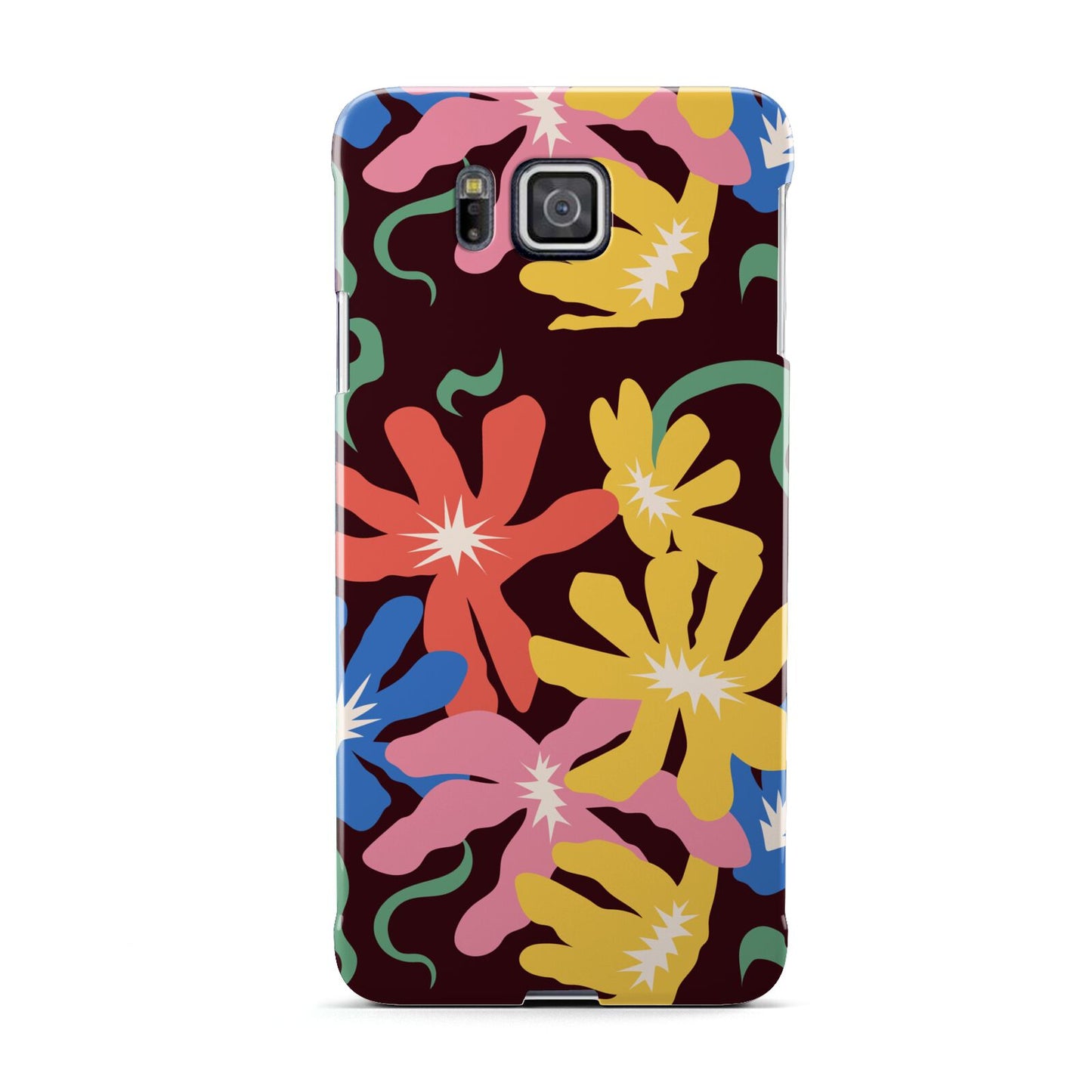 Abstract Flowers Samsung Galaxy Alpha Case