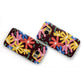 Abstract Flowers Samsung Galaxy Case Flat Overview