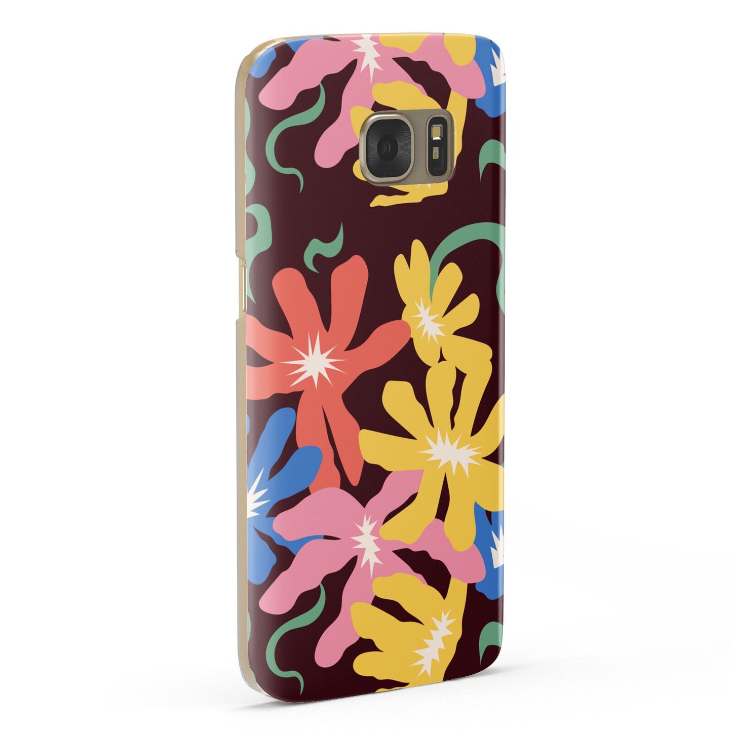 Abstract Flowers Samsung Galaxy Case Fourty Five Degrees