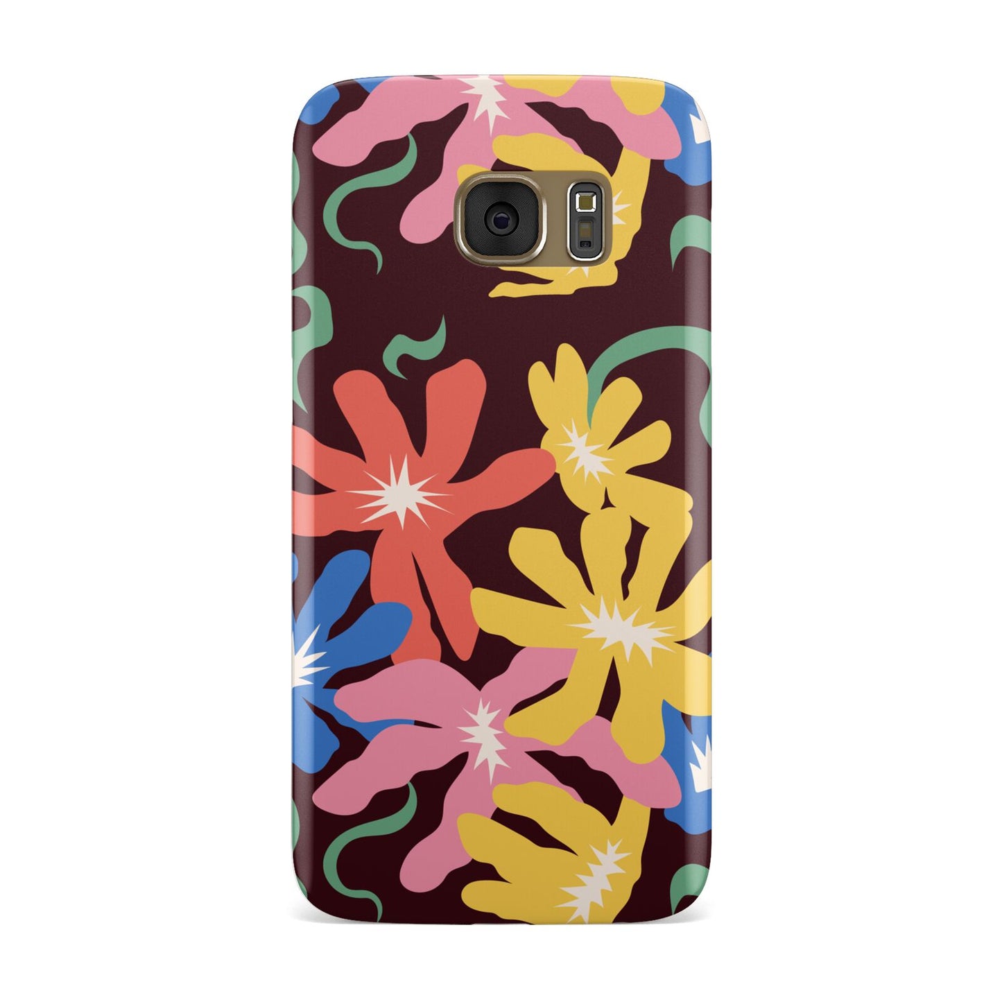 Abstract Flowers Samsung Galaxy Case