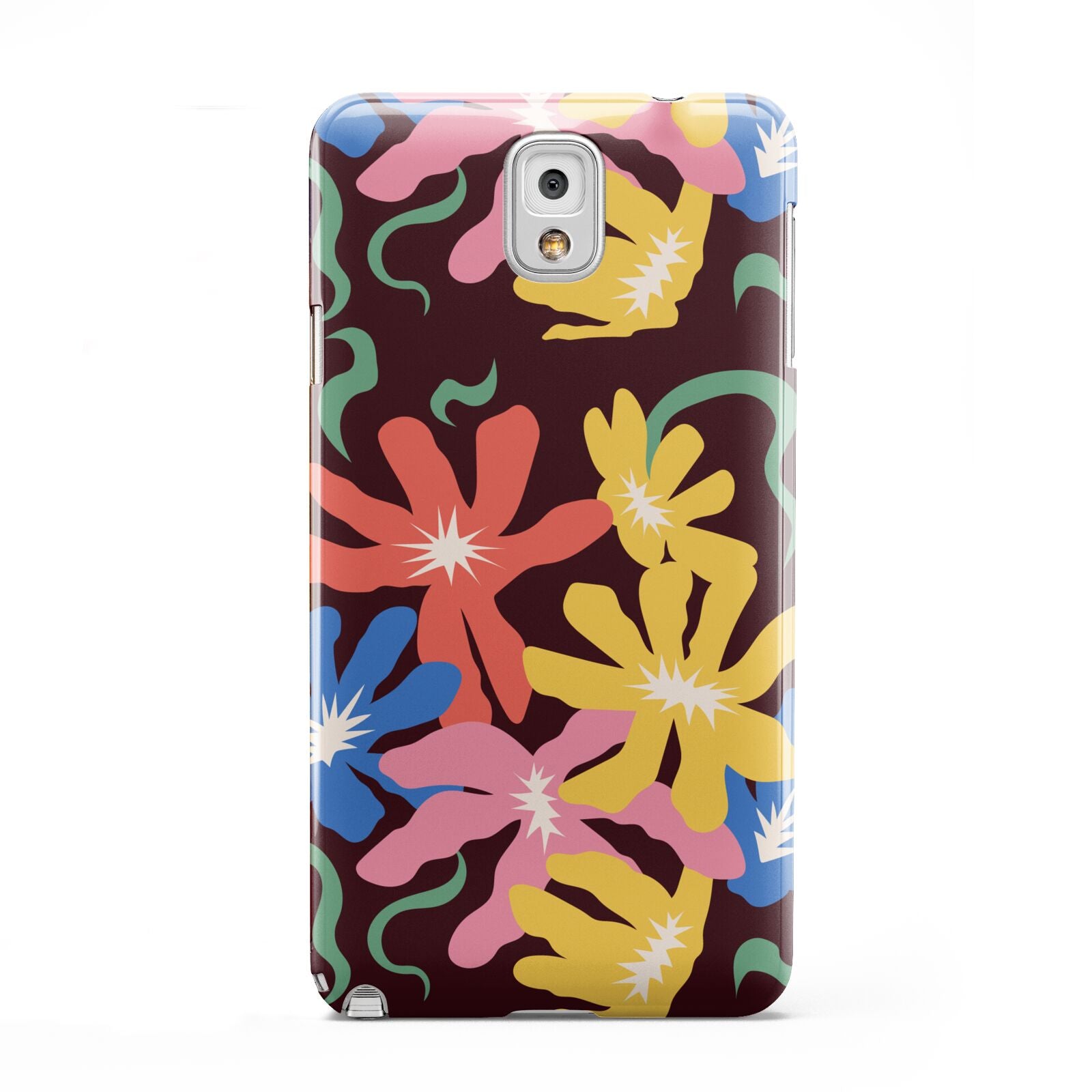 Abstract Flowers Samsung Galaxy Note 3 Case