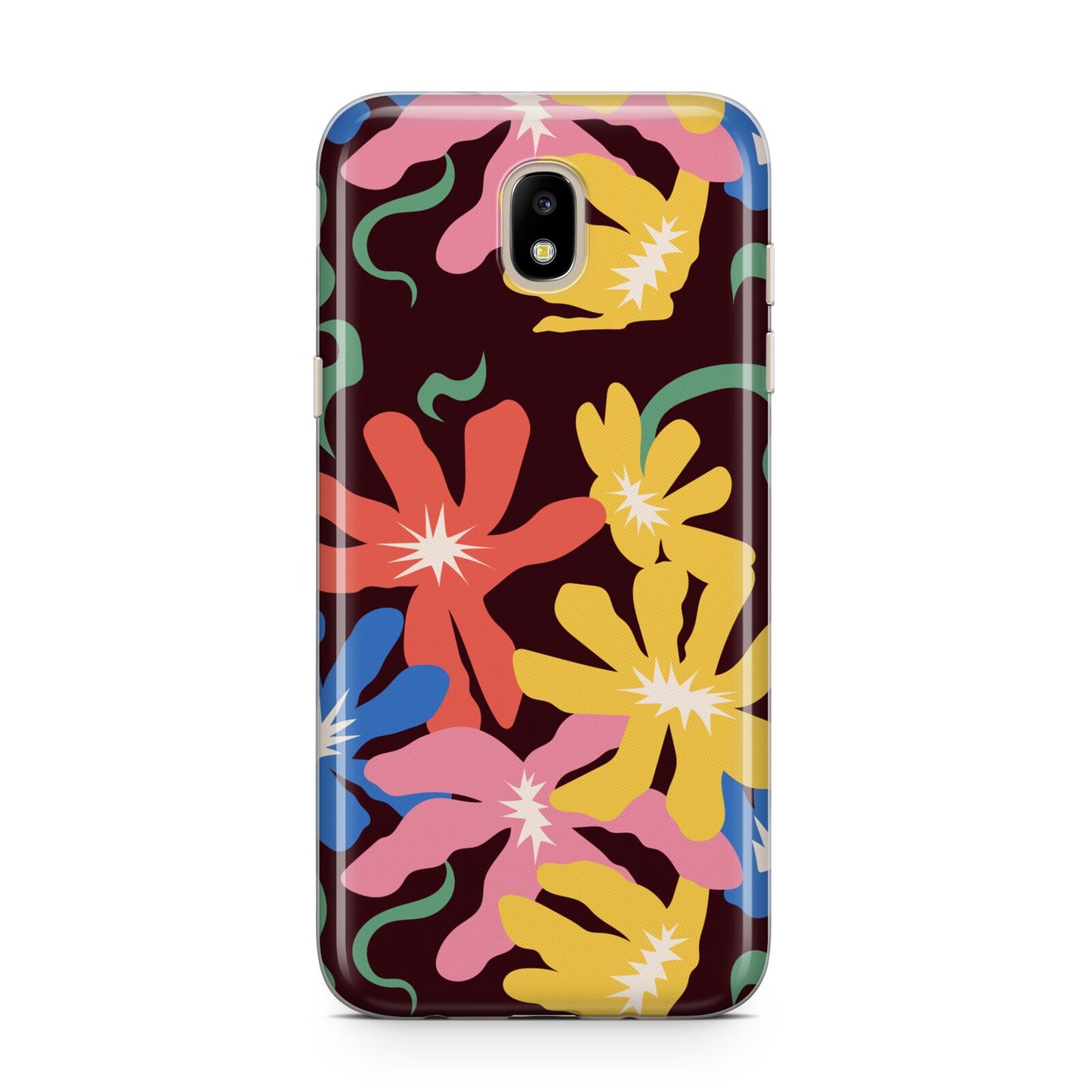 Abstract Flowers Samsung J5 2017 Case