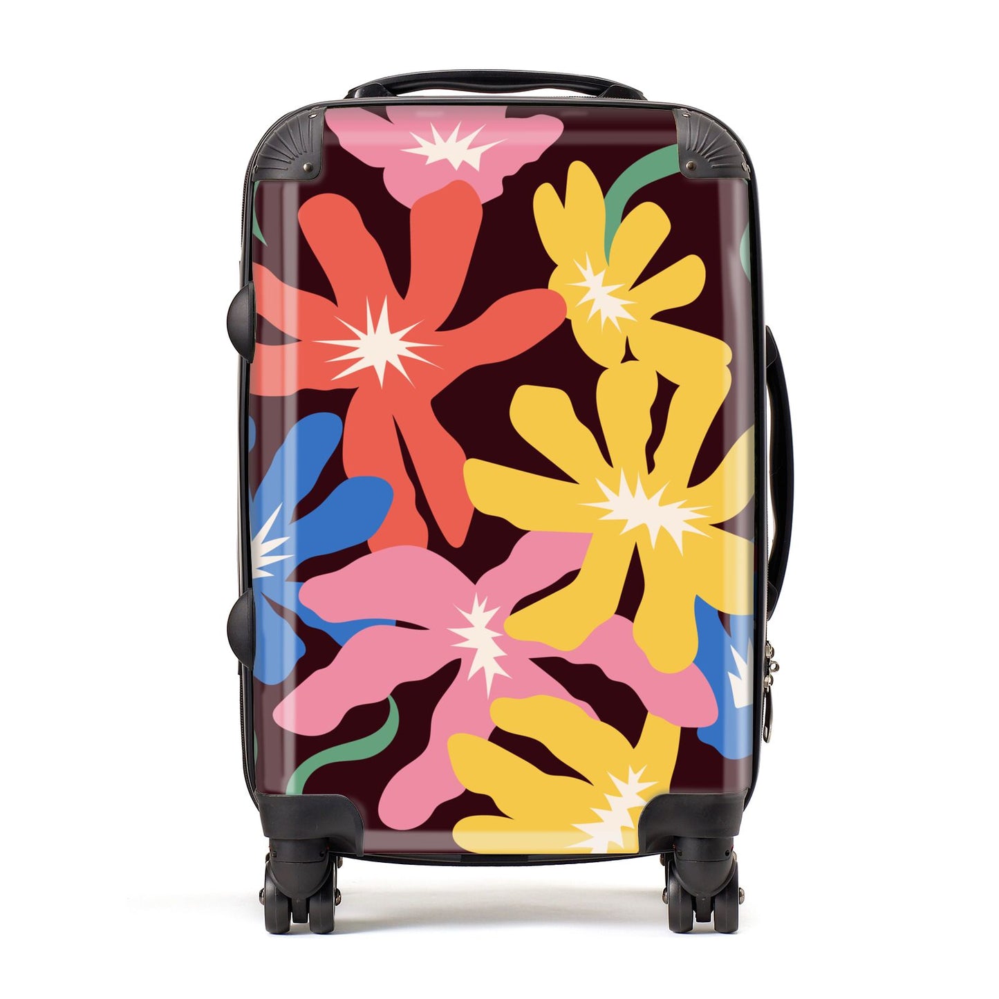 Abstract Flowers Suitcase