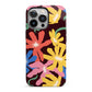 Abstract Flowers iPhone 13 Pro Full Wrap 3D Tough Case