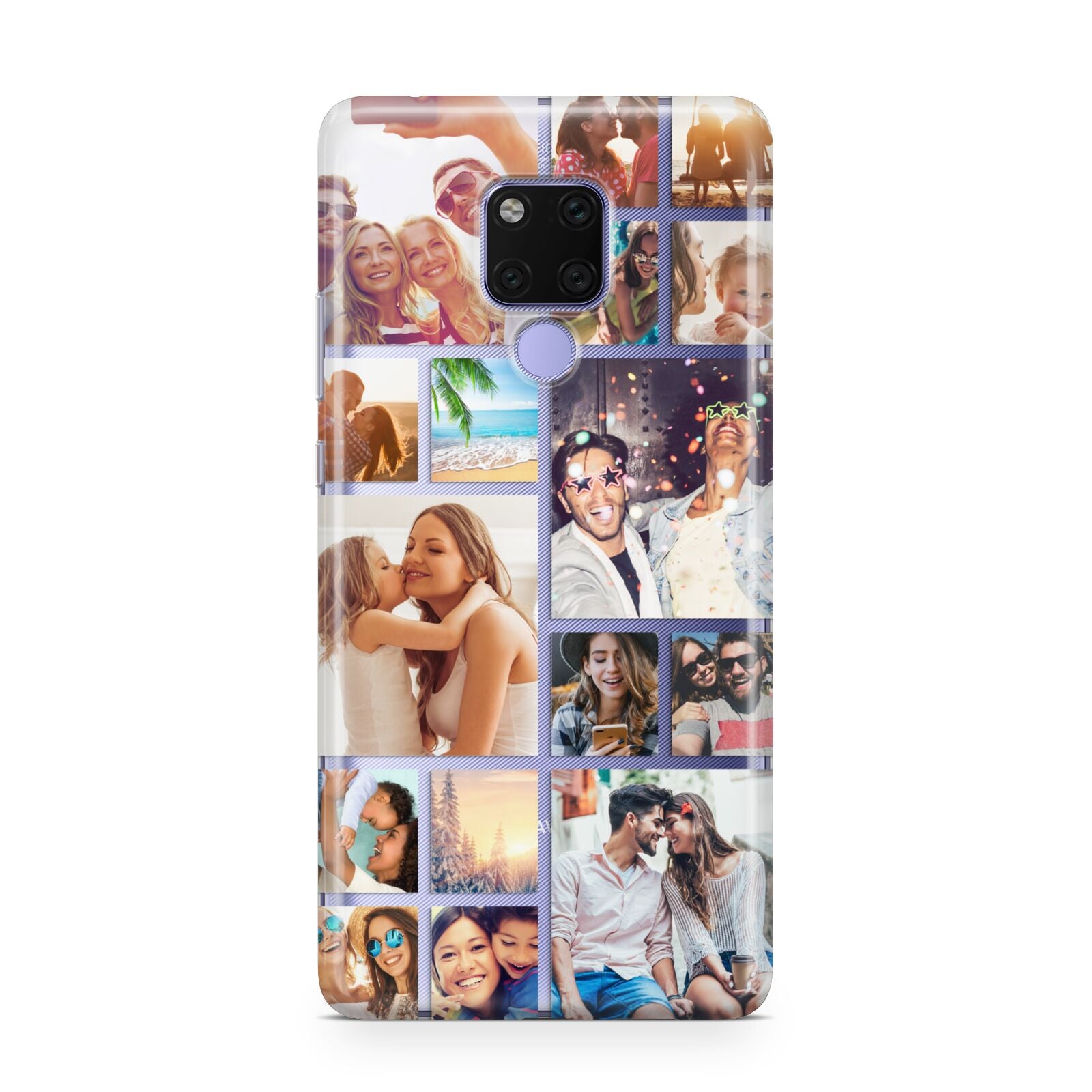 Abstract Multi Tile Photo Montage Upload Huawei Mate 20X Phone Case