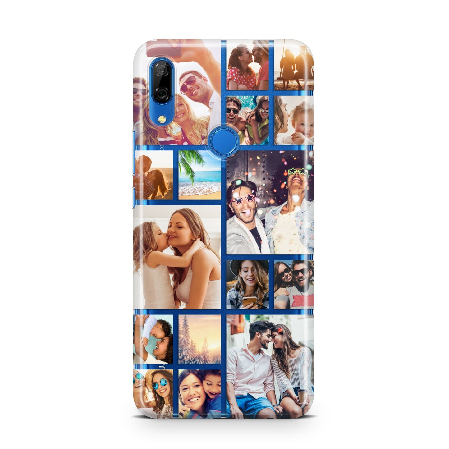 Abstract Multi Tile Photo Montage Upload Huawei P Smart Z