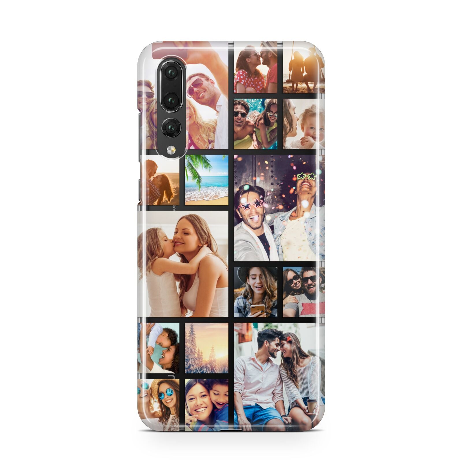 Abstract Multi Tile Photo Montage Upload Huawei P20 Pro Phone Case