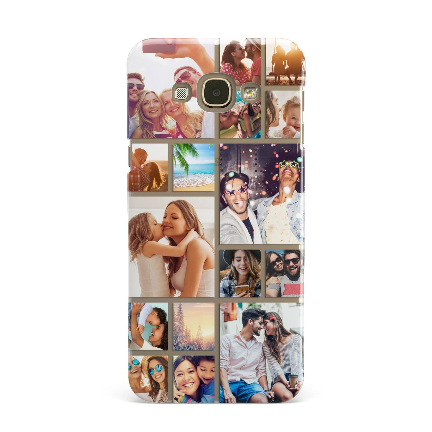 Abstract Multi Tile Photo Montage Upload Samsung Galaxy A8 Case