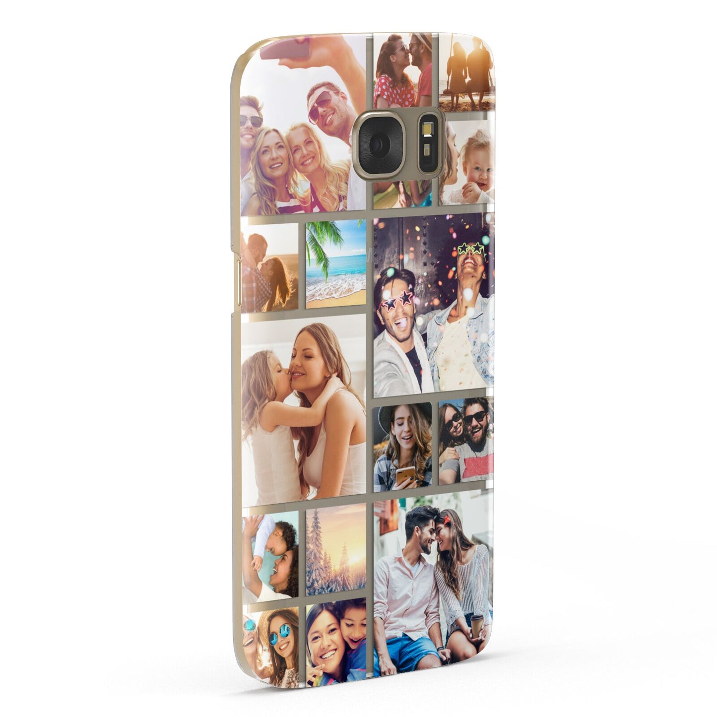 Abstract Multi Tile Photo Montage Upload Samsung Galaxy Case Fourty Five Degrees
