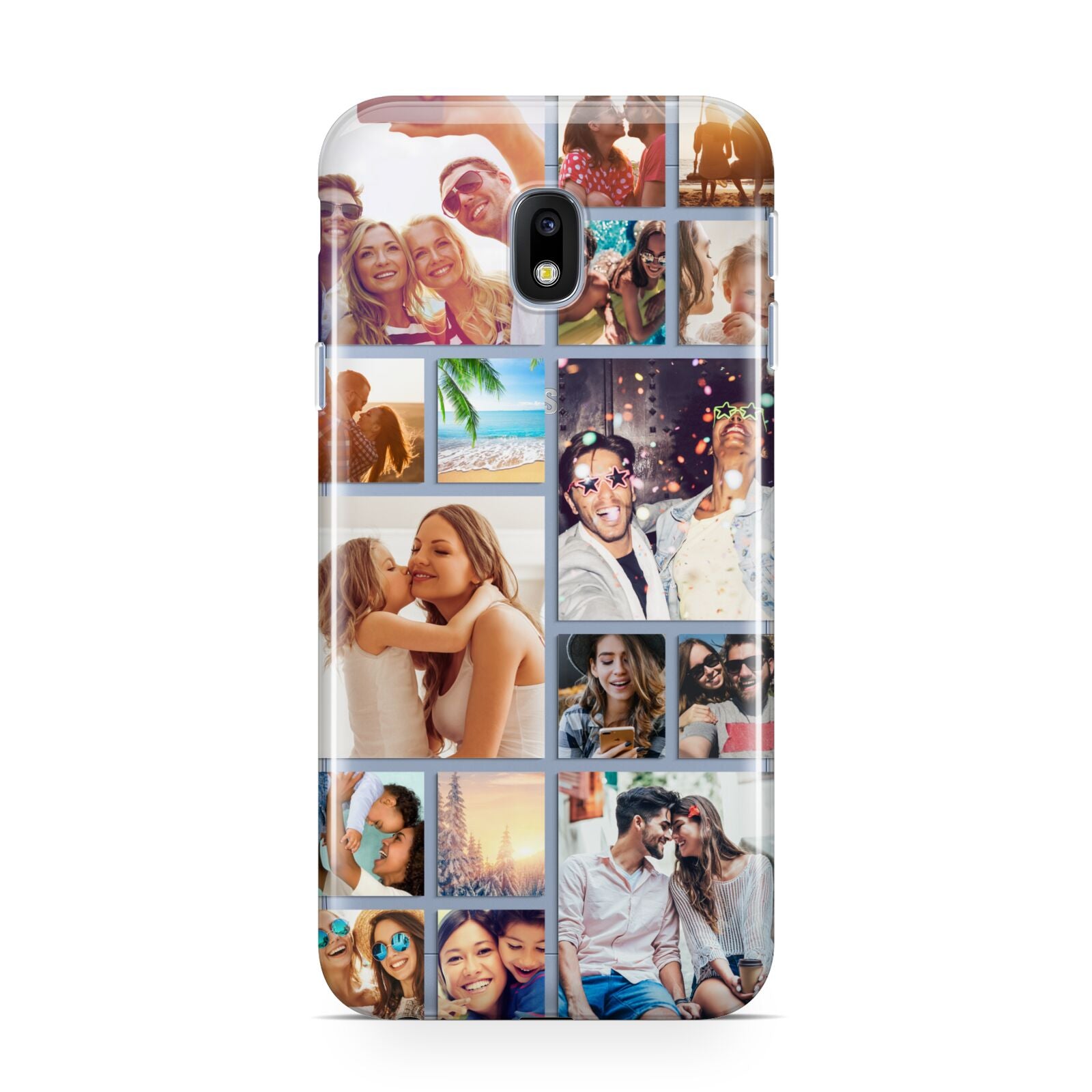 Abstract Multi Tile Photo Montage Upload Samsung Galaxy J3 2017 Case