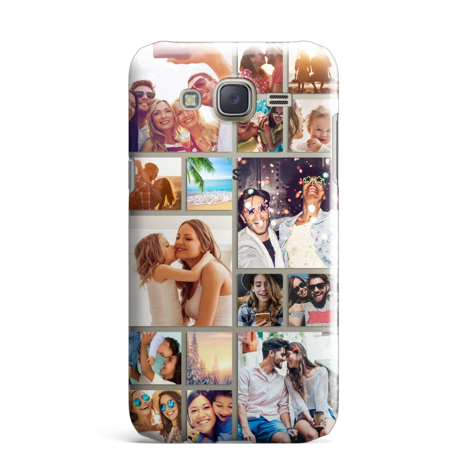 Abstract Multi Tile Photo Montage Upload Samsung Galaxy J7 Case