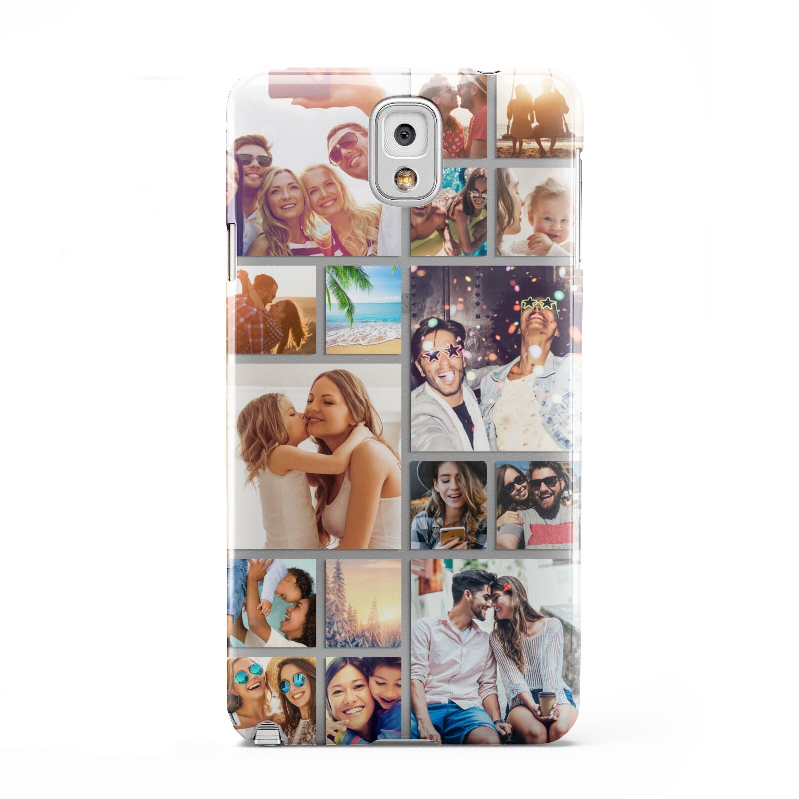 Abstract Multi Tile Photo Montage Upload Samsung Galaxy Note 3 Case