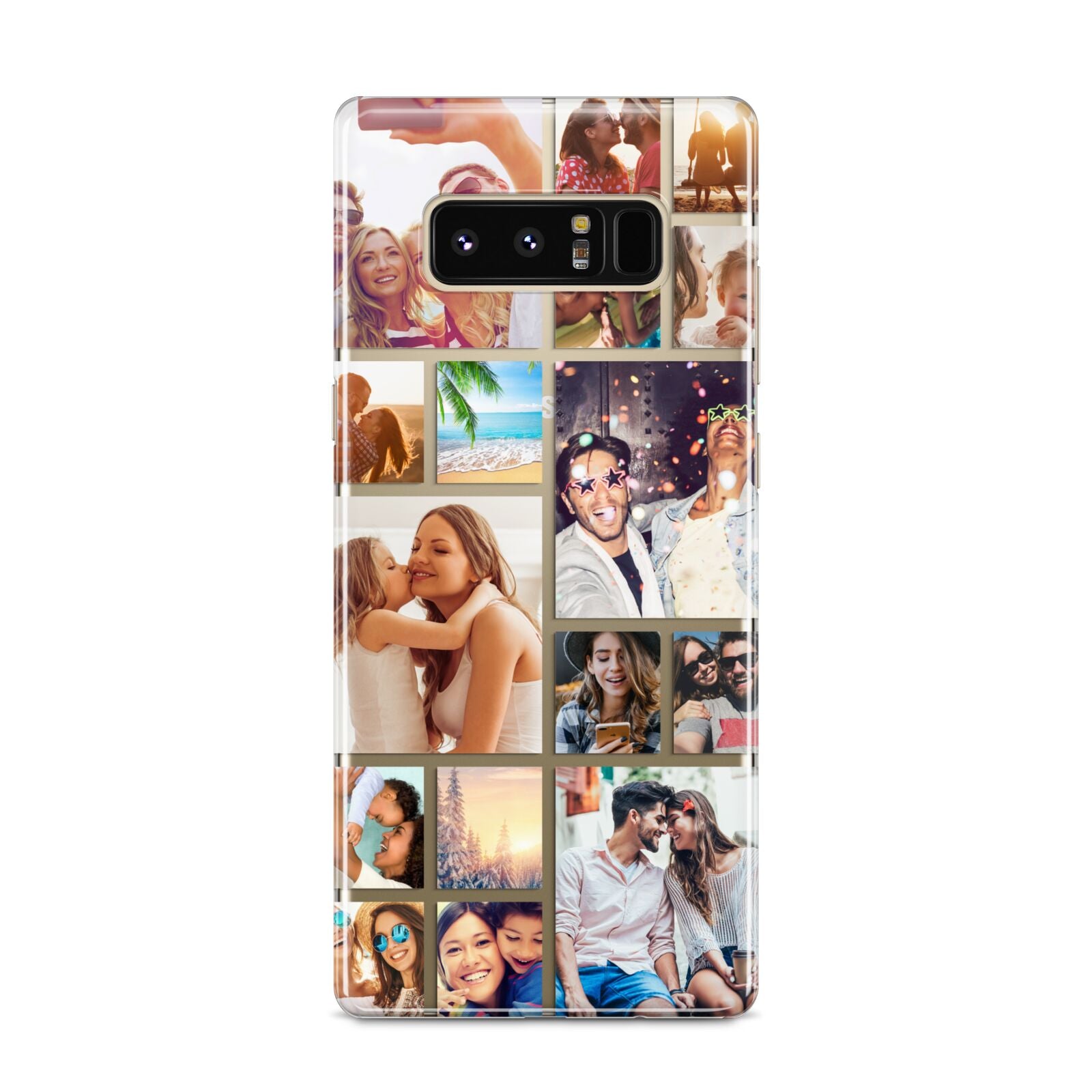 Abstract Multi Tile Photo Montage Upload Samsung Galaxy S8 Case