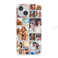 Abstract Multi Tile Photo Montage Upload iPhone 13 Mini Clear Bumper Case