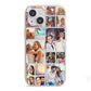 Abstract Multi Tile Photo Montage Upload iPhone 13 Mini TPU Impact Case with White Edges