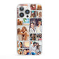 Abstract Multi Tile Photo Montage Upload iPhone 13 Pro Clear Bumper Case