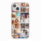 Abstract Multi Tile Photo Montage Upload iPhone 13 TPU Impact Case with White Edges
