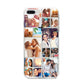 Abstract Multi Tile Photo Montage Upload iPhone 8 Plus Bumper Case on Silver iPhone
