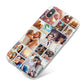 Abstract Multi Tile Photo Montage Upload iPhone X Bumper Case on Silver iPhone