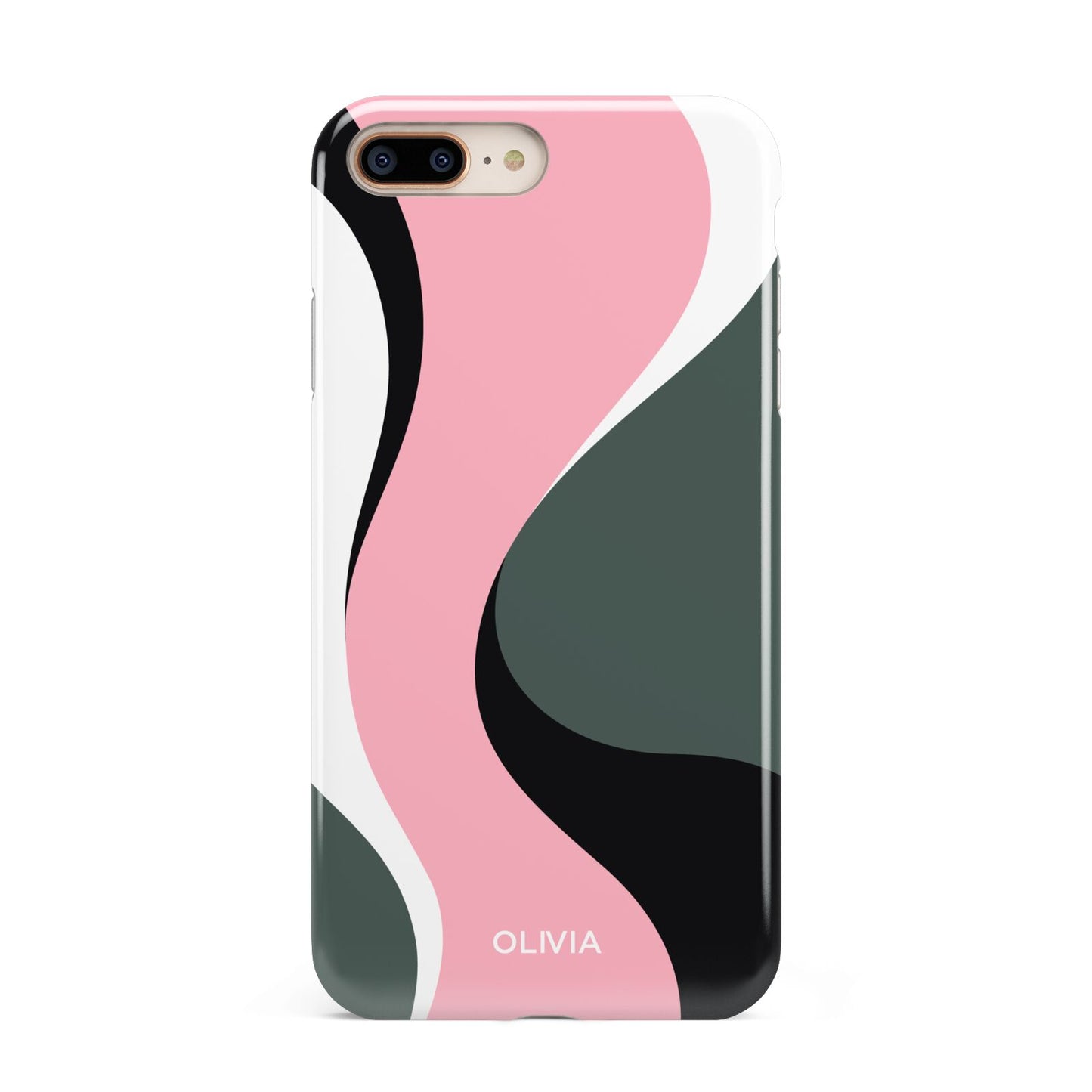 Abstract Name Apple iPhone 7 8 Plus 3D Tough Case