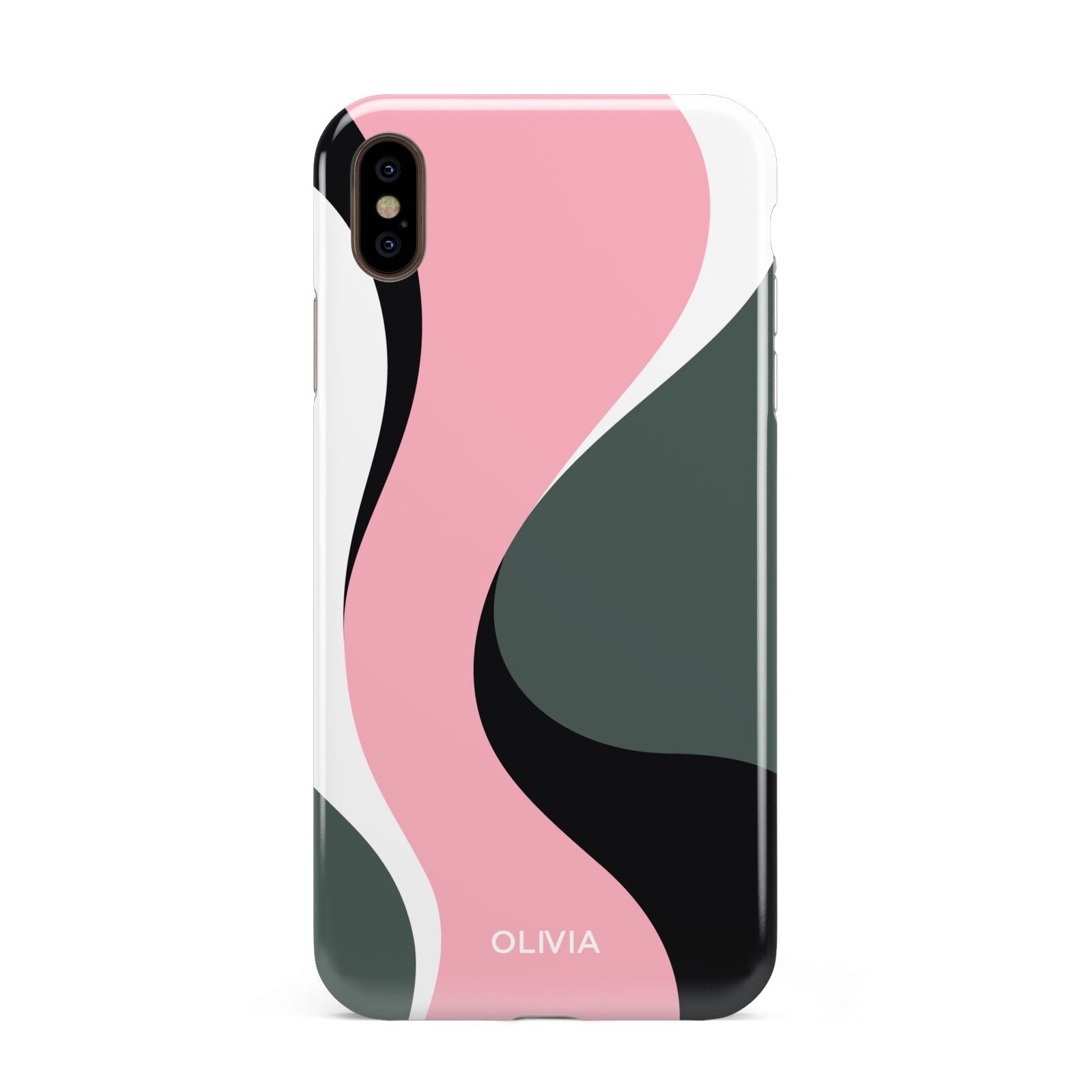 Abstract Name Apple iPhone Xs Max 3D Tough Case