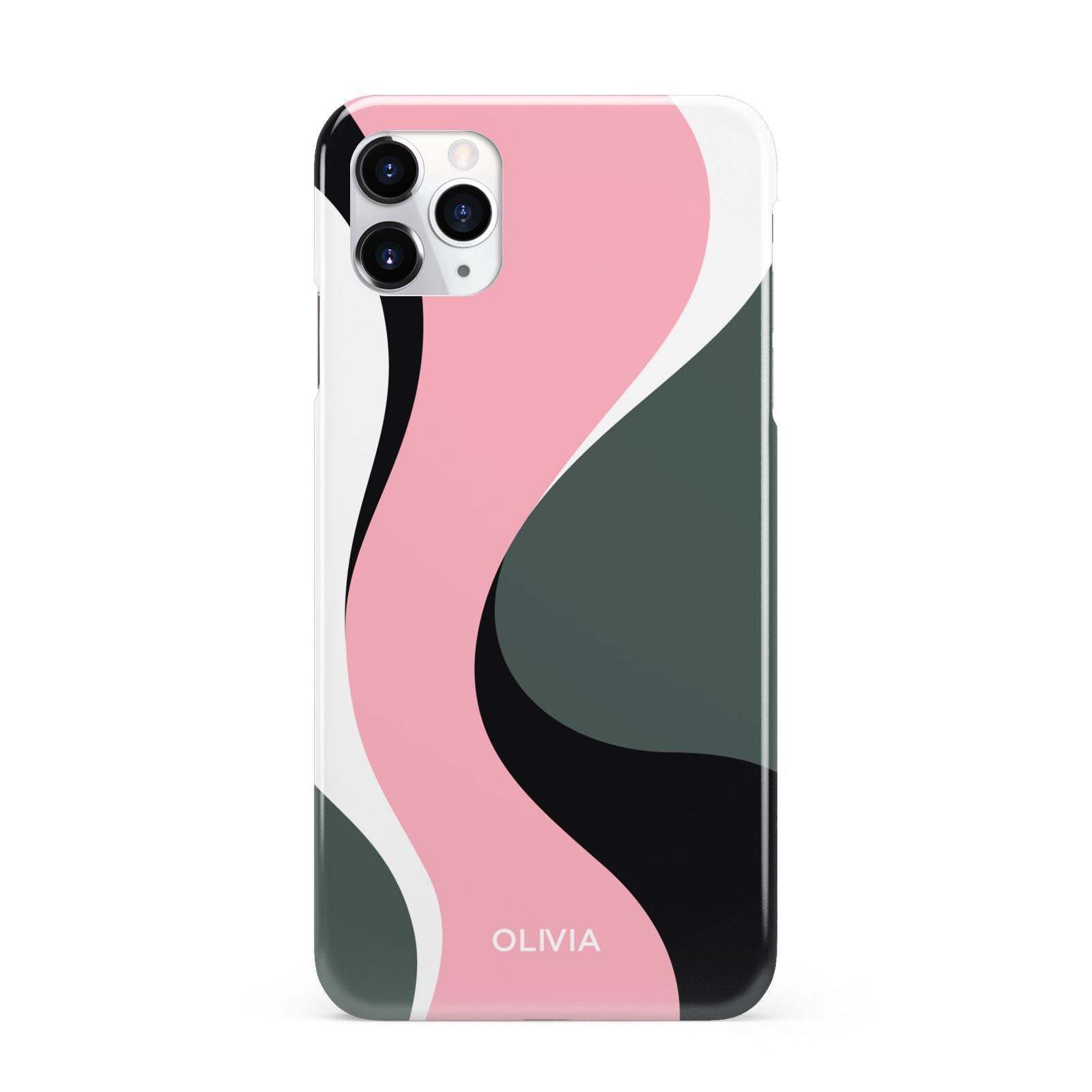 Abstract Name iPhone 11 Pro Max 3D Snap Case