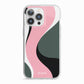 Abstract Name iPhone 13 Pro TPU Impact Case with White Edges