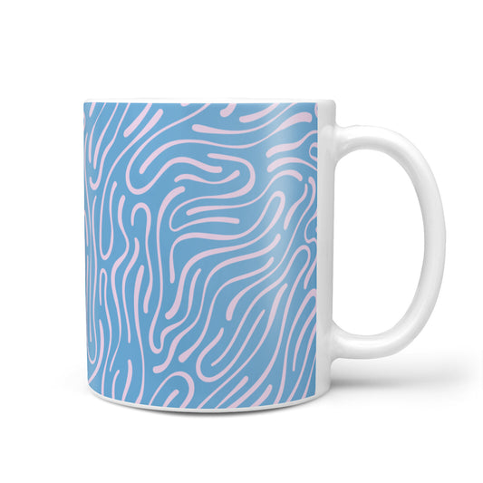 Abstract Ocean Pattern 10oz Mug