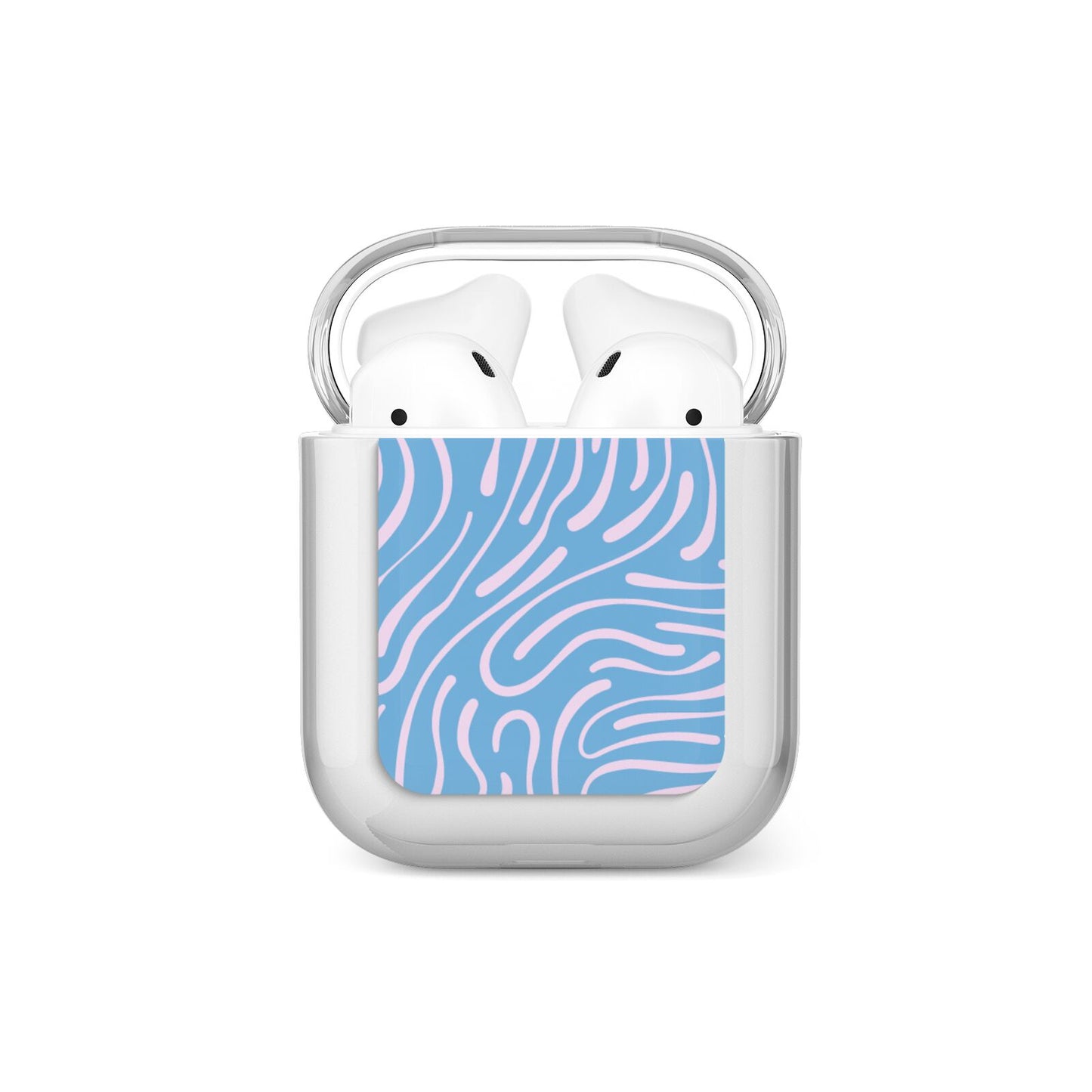 Abstract Ocean Pattern AirPods Case