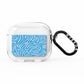 Abstract Ocean Pattern AirPods Clear Case 3rd Gen