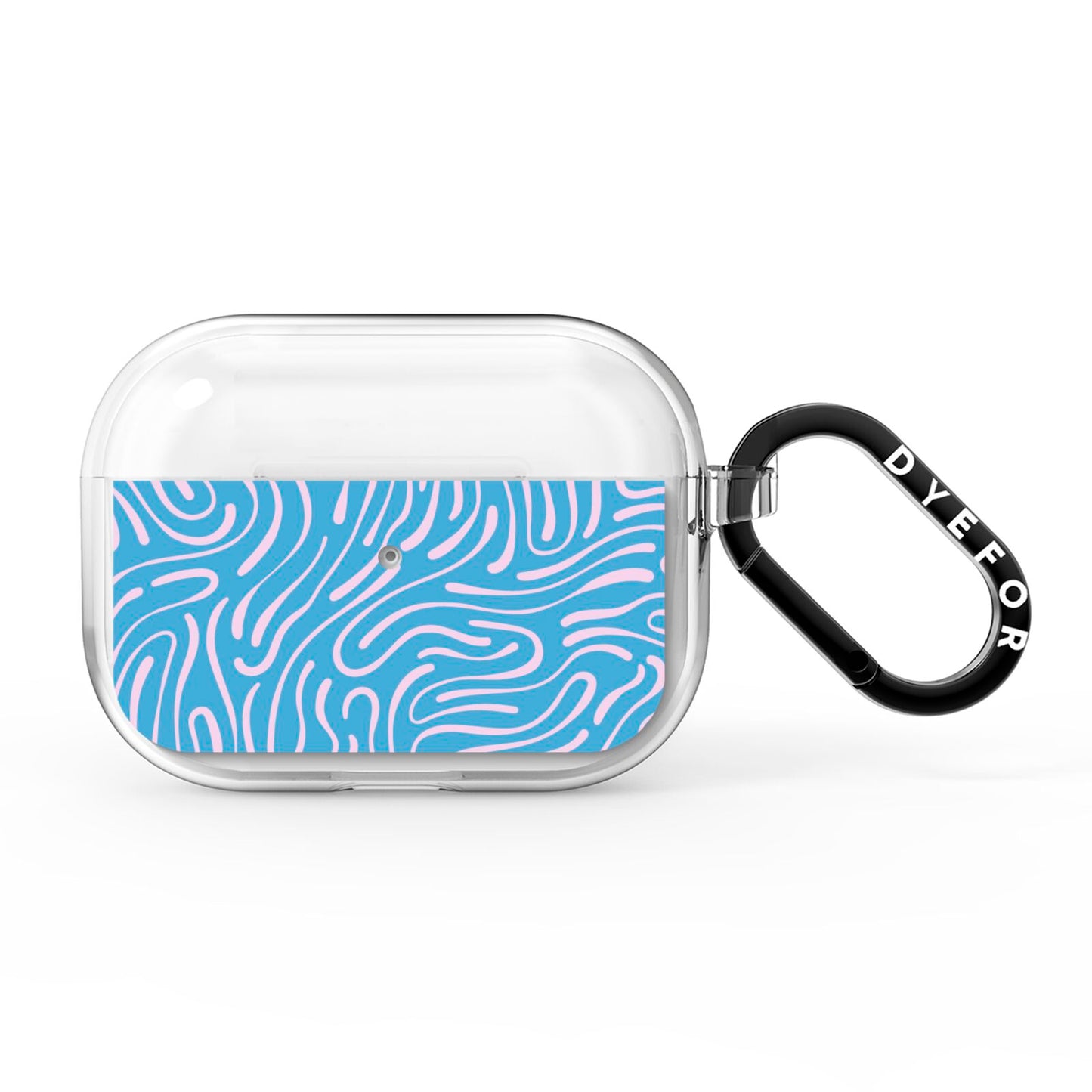 Abstract Ocean Pattern AirPods Pro Clear Case