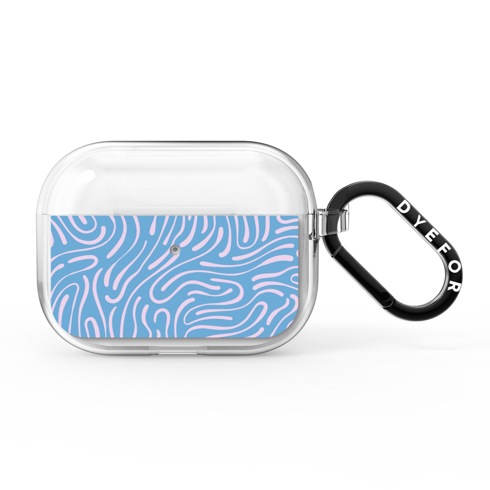 Abstract Ocean Pattern AirPods Pro Clear Case