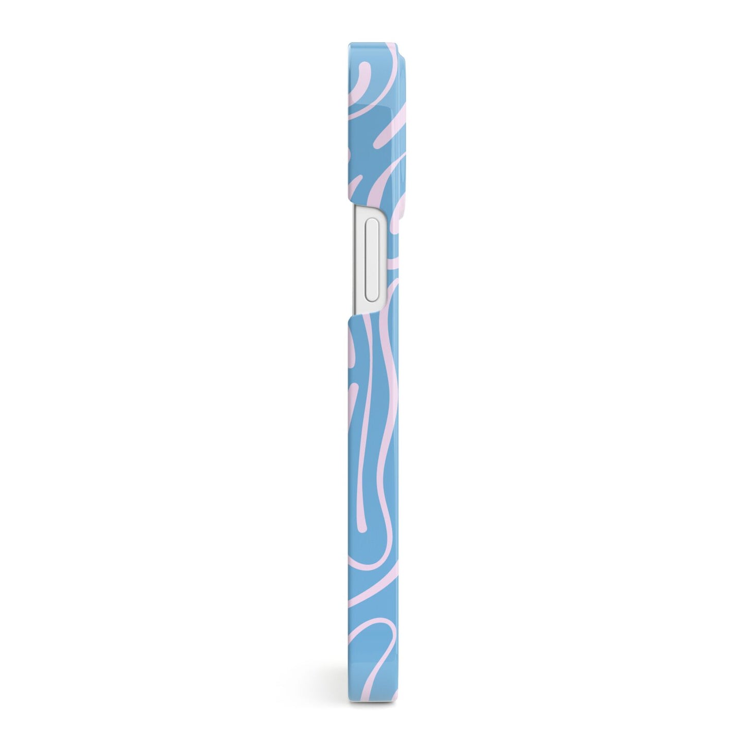 Abstract Ocean Pattern iPhone 13 Mini Side Image 3D Snap Case