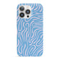 Abstract Ocean Pattern iPhone 13 Pro Full Wrap 3D Snap Case